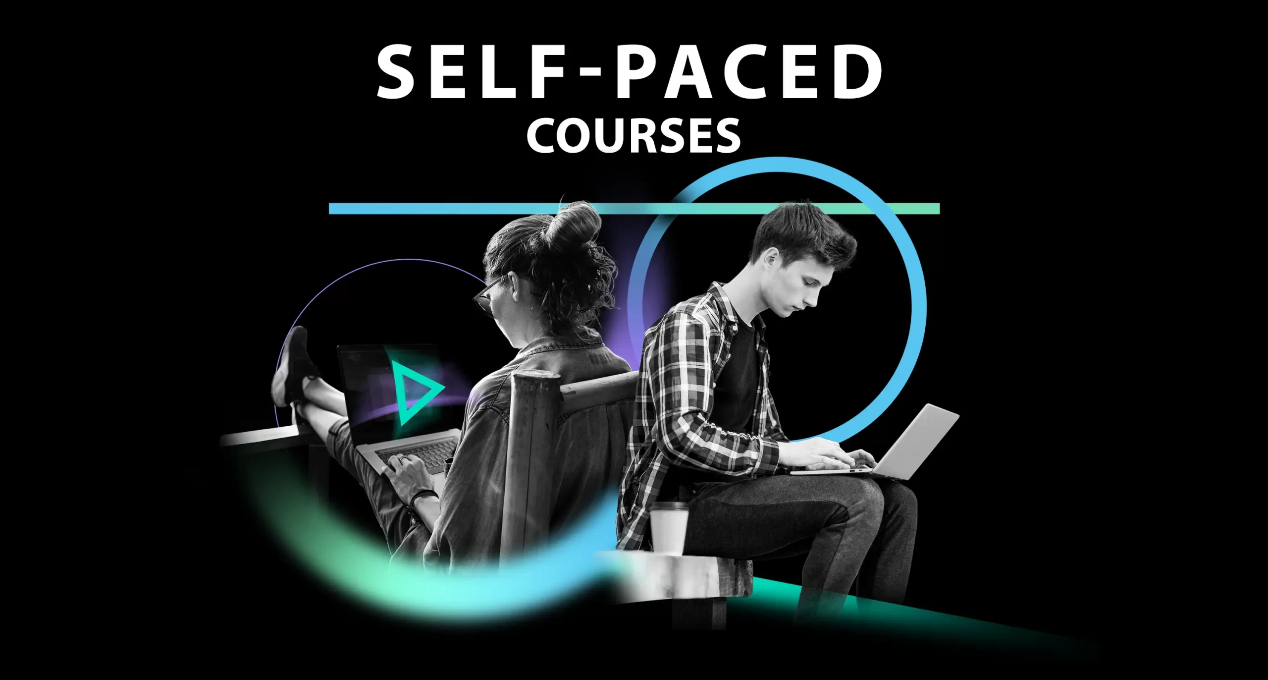 Self-Paced Courses - image collage