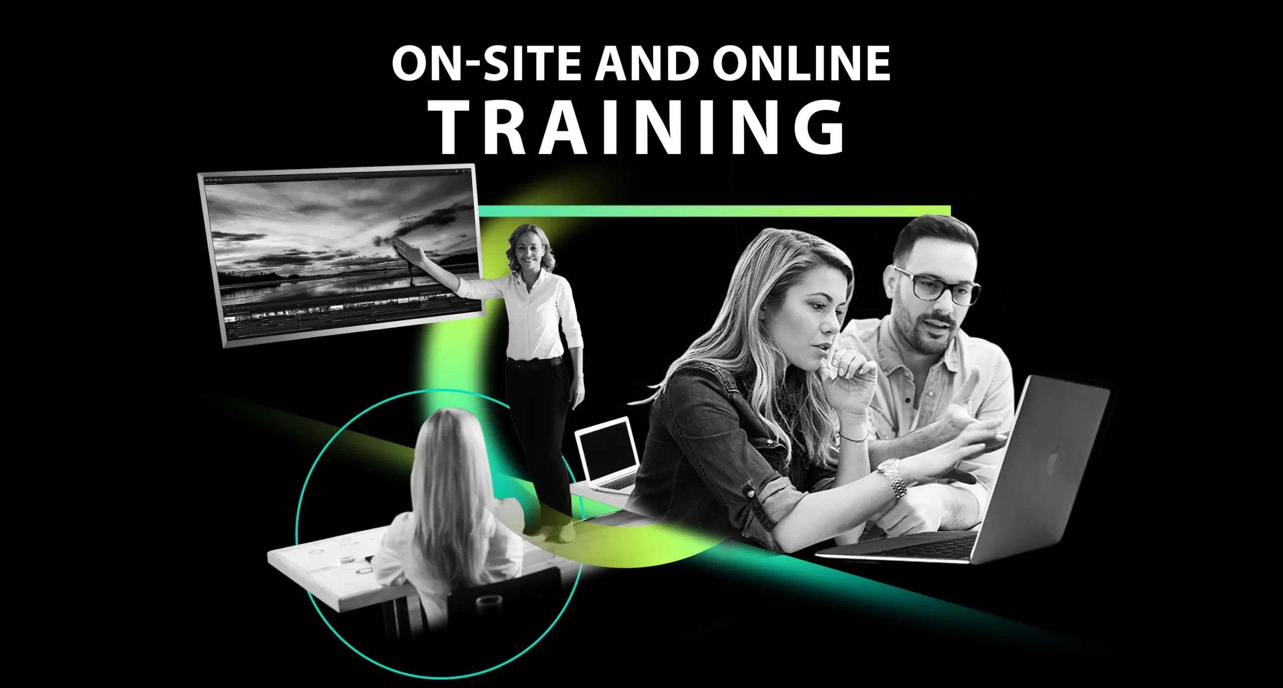 On-Site and Online Training - image collage